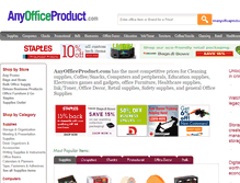 Tablet Screenshot of anyofficeproduct.com